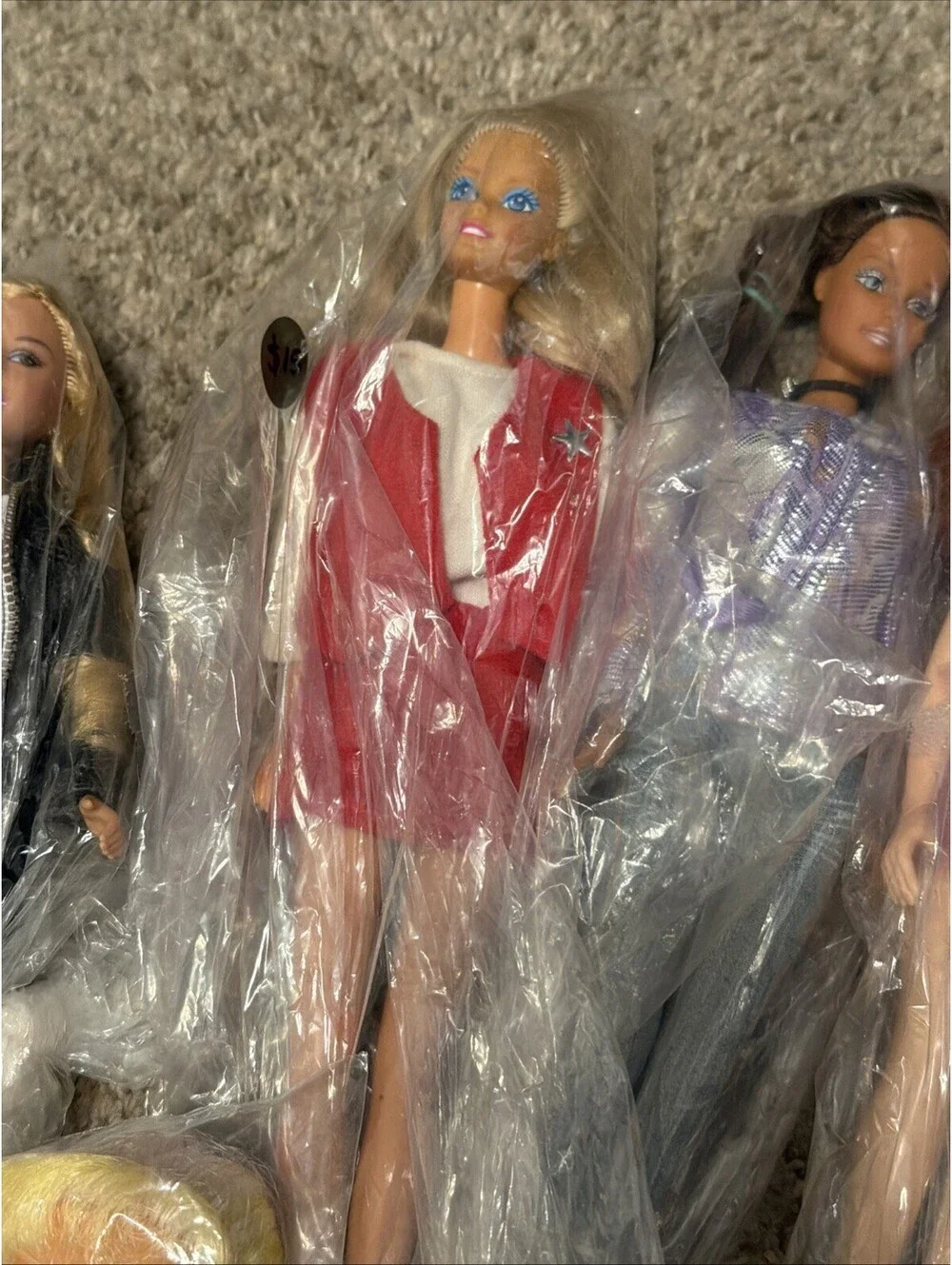 lot of barbie dolls vintage